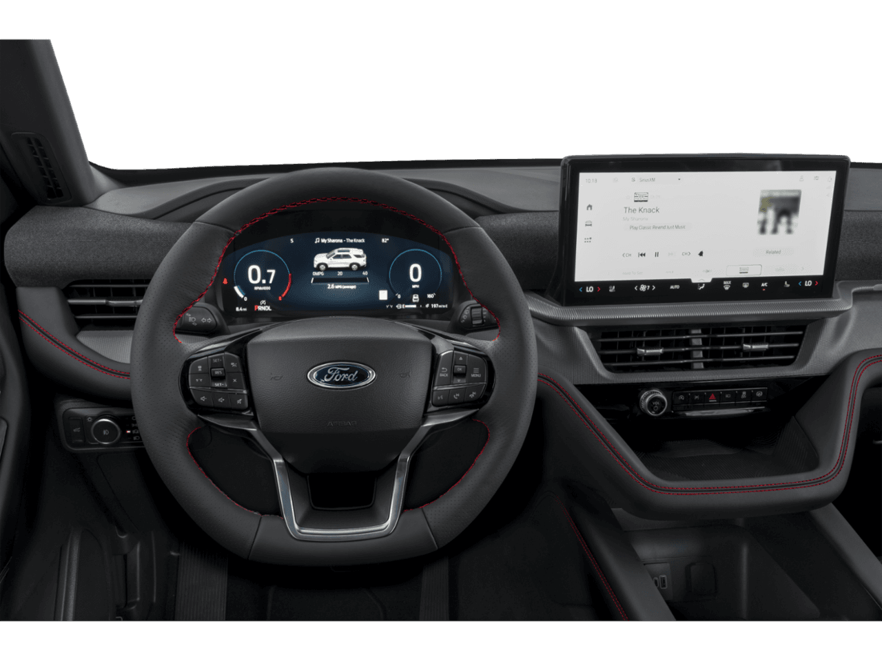 2027 Ford Explorer ST-Line - Interior Drivers Dash