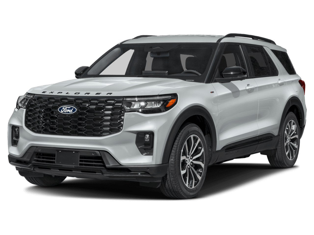 2027 Ford Explorer ST-Line - Front 3/4, facing to the left