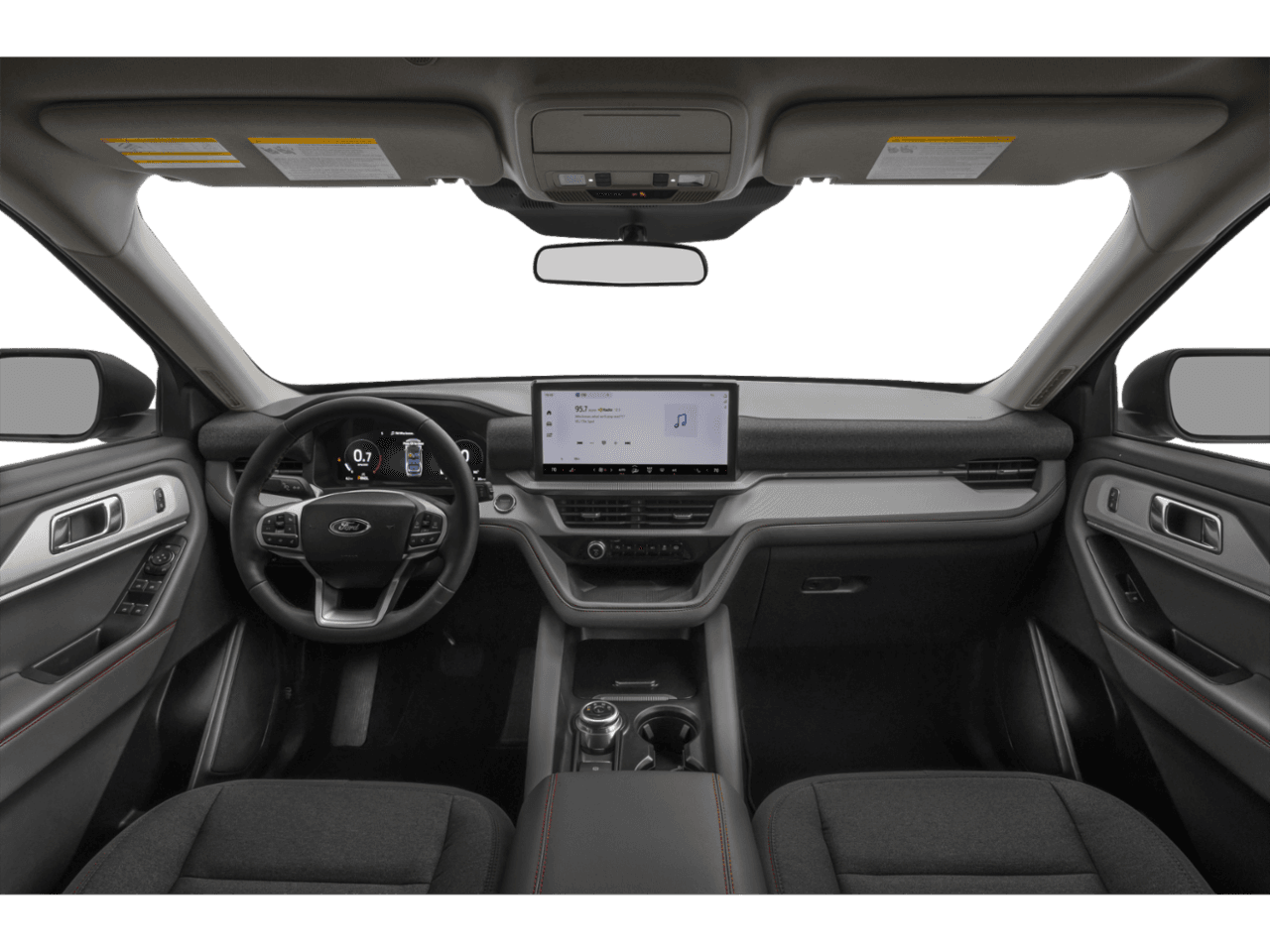 2027 Ford Explorer Active w/100A Pkg - Interior Full Dash Basic
