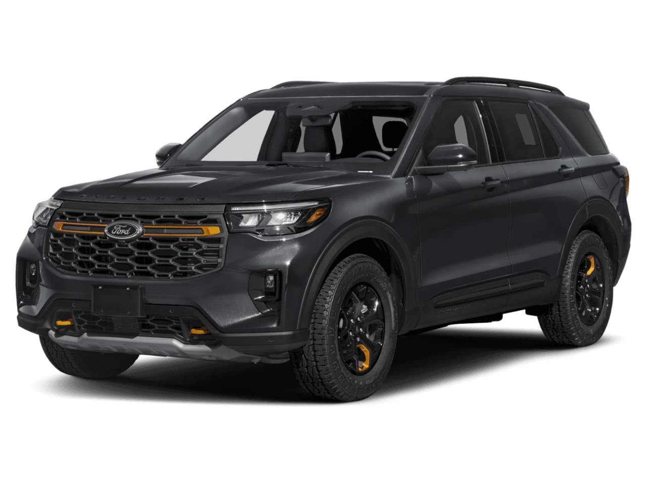 2027 Ford Explorer Tremor - Front 3/4, facing to the left
