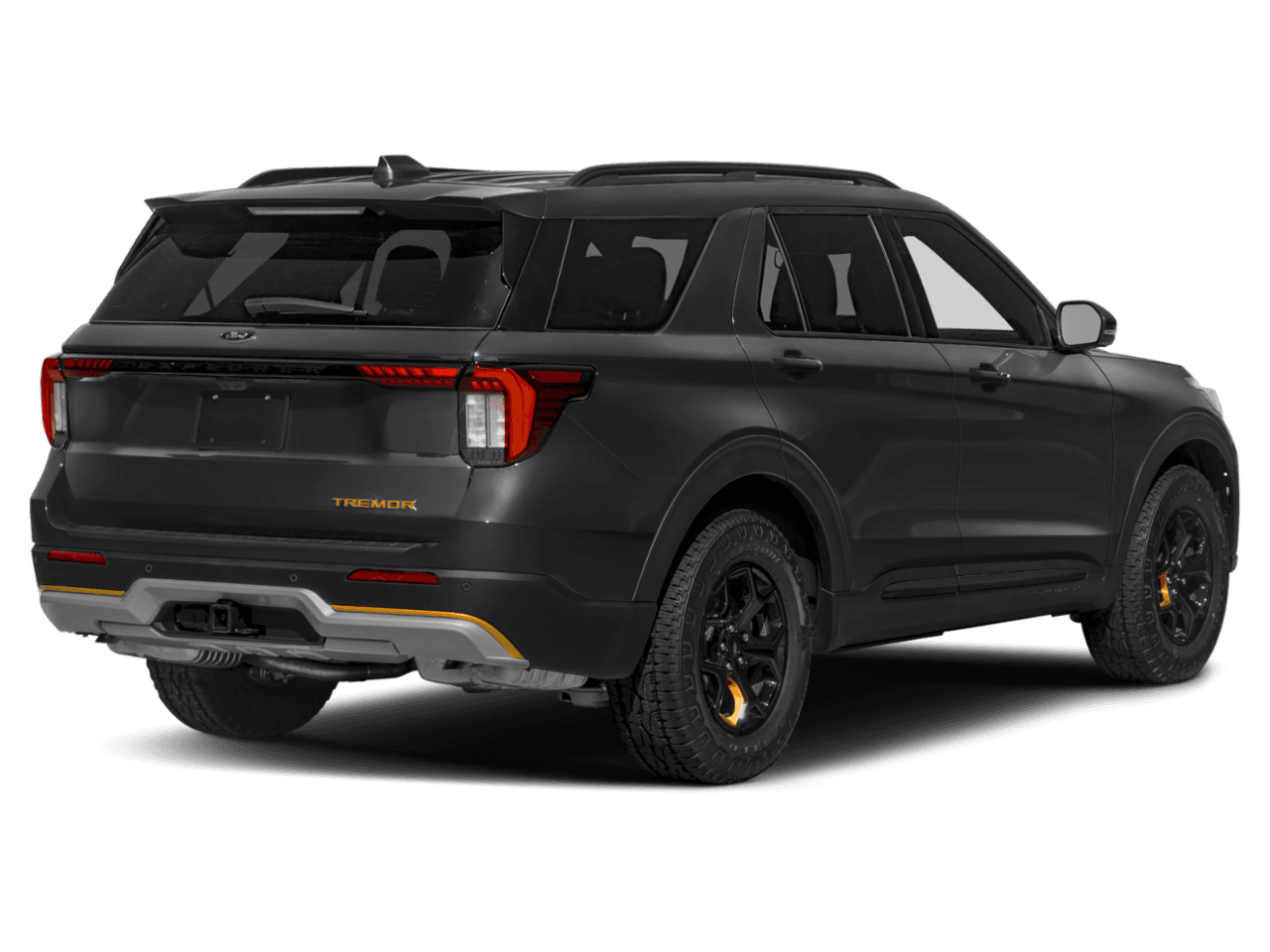 2027 Ford Explorer Tremor - Rear 3/4, facing to the right