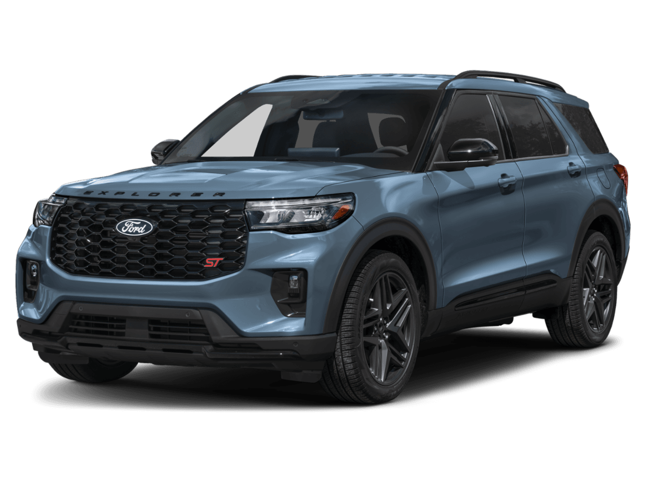 2027 Ford Explorer ST - Front 3/4, facing to the left